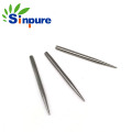 China Custom Stainless Steel Needle Solid Metal Needle with Grinding Down